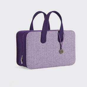 Knitpro Doctor Bag - Purple Tweed & Felt - Large