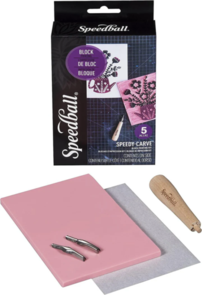 Speedball Speedy-Carve 5pc Block /Stamp Printing kit