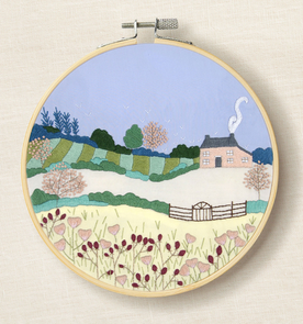 DMC Spring Landscape Embroidery Kit