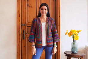 Urth Yarns Crochet Pattern - Squared Up Jacket