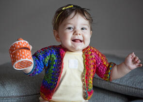 Urth Yarns Crochet Pattern - Baby Squared Up Jacket