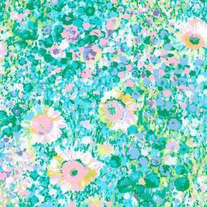 Robert Kaufman Painterly Petals SRKD-19148-198 PASTEL