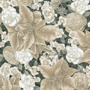 Robert Kaufman Holiday Flourish - Peppermint twist ||  Shadow 22946