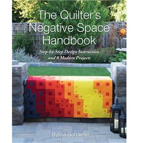 Stash Books  The Quilter's Negative Space Handbook - Syliva Schaefer