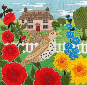 Bothy Threads Silken Scenes - Cottage Garden (Long Stitch)