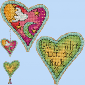 Mill Hill Sticks 2025 Cross Stitch Kit - To The Moon