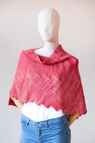 Urth Yarns Knitting Pattern - Step It Up Poncho