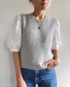 Petite Knit Stockholm Slipover - Knitting Pattern / Kit