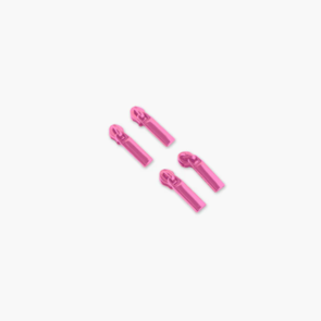 Tula Pink Pink Rectangular Zipper Pulls (4 pack)