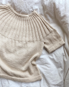 Petite Knit Sunday Tee - Knitting Pattern / Kit