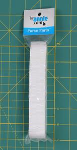ByAnnie Polypro Strapping -  White 3yd