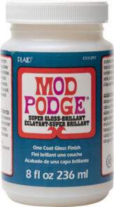 Mod Podge Super Gloss Top Coat 236ml/8oz