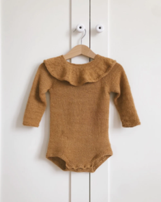 Petite Knit Alma's Ruffle Suit - Knitting Pattern / Kit