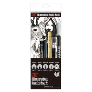 KURETAKE ZIG ILLUSTRATION BASIC SET 2