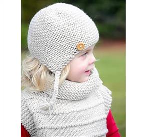 Touch Pattern 015 Dansey Vest and Hat