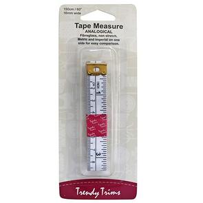 Trendy Trims  Tape Measure - Analogical (150cm)