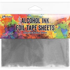 Ranger Ink Tim Holtz Alcohol Ink Foil Tape Sheets 4.25"X5.5" 6pc
