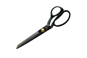 LDH Scissors - 9.5" Matte Black Fabric Shears
