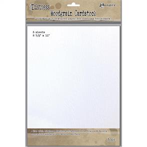 Ranger Ink Tim Holtz Distress Woodgrain Paper 5 Sheets - A4