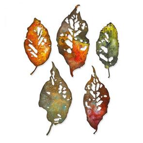 Sizzix Thinlits Die Set - Leaf Fragments 5pk