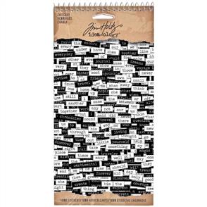 Idea-Ology Tim Holtz Ideaology Stickers - Chit Chat