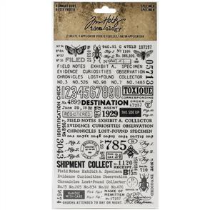 Idea-Ology Remnant Rubs 2 sheets/pack