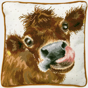 Bothy Threads Tapestry Kit - Moo Tapestry