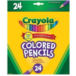 Crayola Colored Pencils Full-Size 24Pk