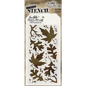 Stampers Anonymous Tim Holtz Layering Stencil - Autumn