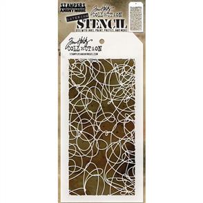 Stampers Anonymous Tim Holtz Layering Stencil - Doodle