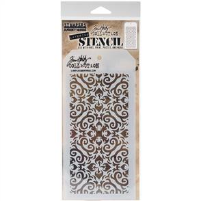 Stampers Anonymous Tim Holtz Layering Stencil - Flames