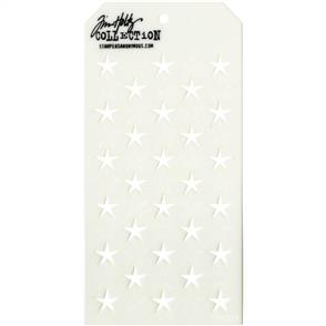 Stampers Anonymous Tim Holtz Layered Stencil - Shifter Stars