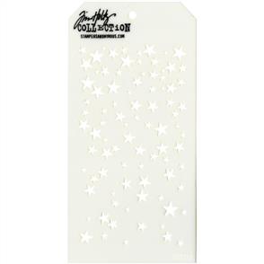 Stampers Anonymous Tim Holtz Layering Stencil - Falling Stars
