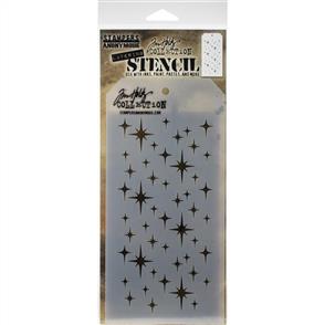 Stampers Anonymous Tim Holtz Layered Stencil - Sparkle