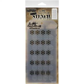 Stampers Anonymous Tim Holtz Layered Stencil - Shifter Snowflake