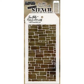 Stampers Anonymous Tim Holtz Layering Stencil - Slate