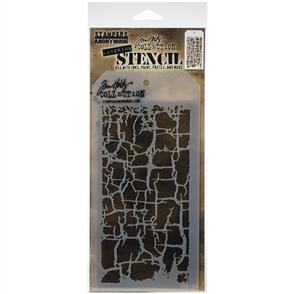 Stampers Anonymous Tim Holtz Layered Stencil - Decayed