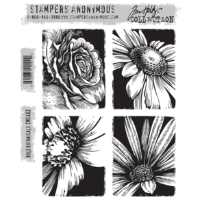 Stampers Anonymous Cling Stamps - Bold Botanicals