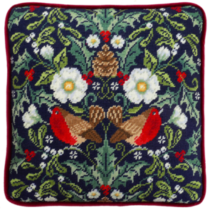 Bothy Threads Winter Robins Tapestry
