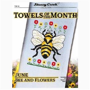 MISC Towels of the Month Cross Stitch Chart - June