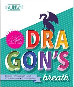 Aurifil Tula Pink Thread Set - Dragons Breath