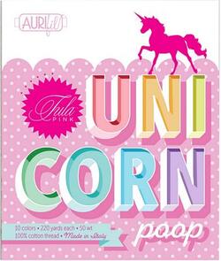 Aurifil Tula Pink Thread Set - Unicorn Poop