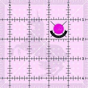 Tula Pink 4 1/2in Square Template with Unicorn