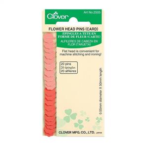 Clover Flower Head Pins (Card)