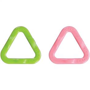 Clover Triangle Stitch Markers (Sizes 5 To 8) 16/Pkg