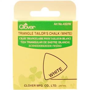 Clover Triangle Tailors Chalk (White)