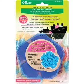 Clover Quick Yo-Yo Maker Flower (Large)