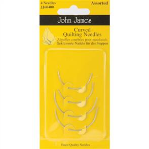 John James  Curved Quilting Needles