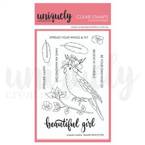 Uniquely Creative - Clear Stamps: Beautiful Bird