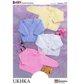 UKHKA Pattern 34 - Sweaters and Cardigans